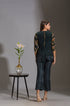 Night Shade Peplum Top And Pants